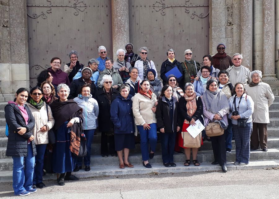 Notre groupe à Vezelay